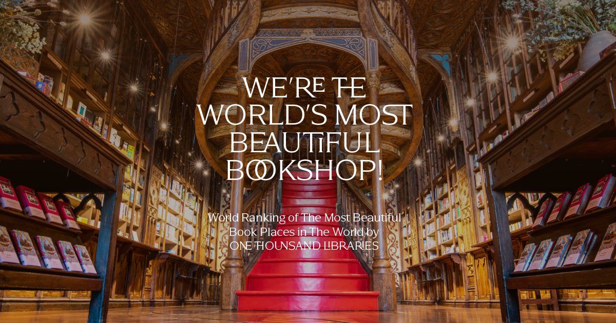 Livraria Lello elected ‘The Most Beautiful Bookstore in the World’ by
