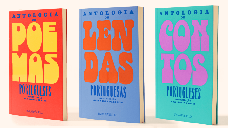 Livraria Lello lança coleção de três antologias