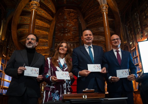 Emissão Filatélica 120 Anos Livraria Lello
