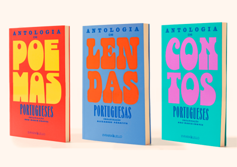 Livraria Lello lança coleção de três antologias