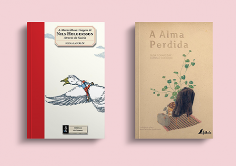 Livraria Lello sugere... "A Maravilhosa Viagem de Nils Holgersson Através da Suécia", de Selma Lagerlöf e "A Alma Perdida", de Olga Tokarczuk