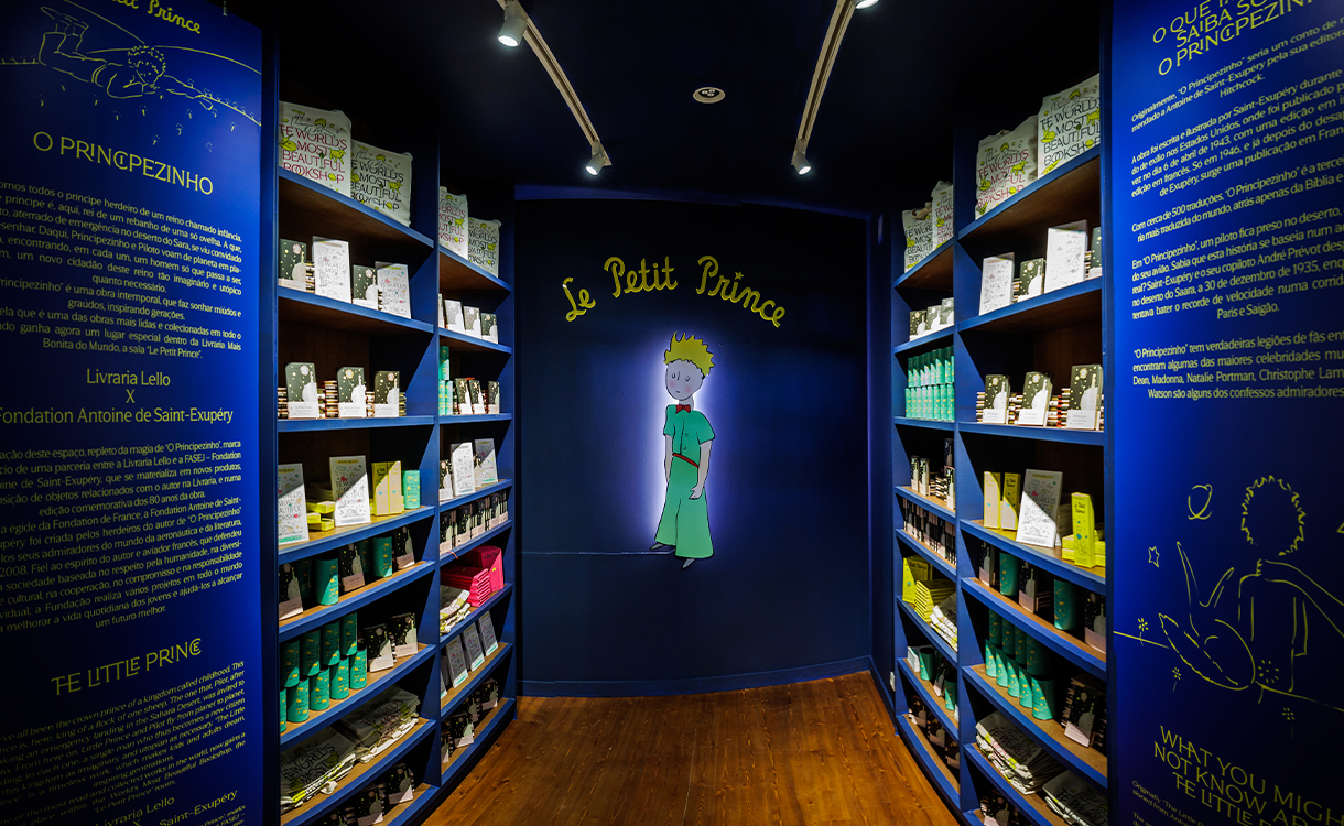 Livraria Lello celebra o Natal com inauguração de sala Le Petit Prince 