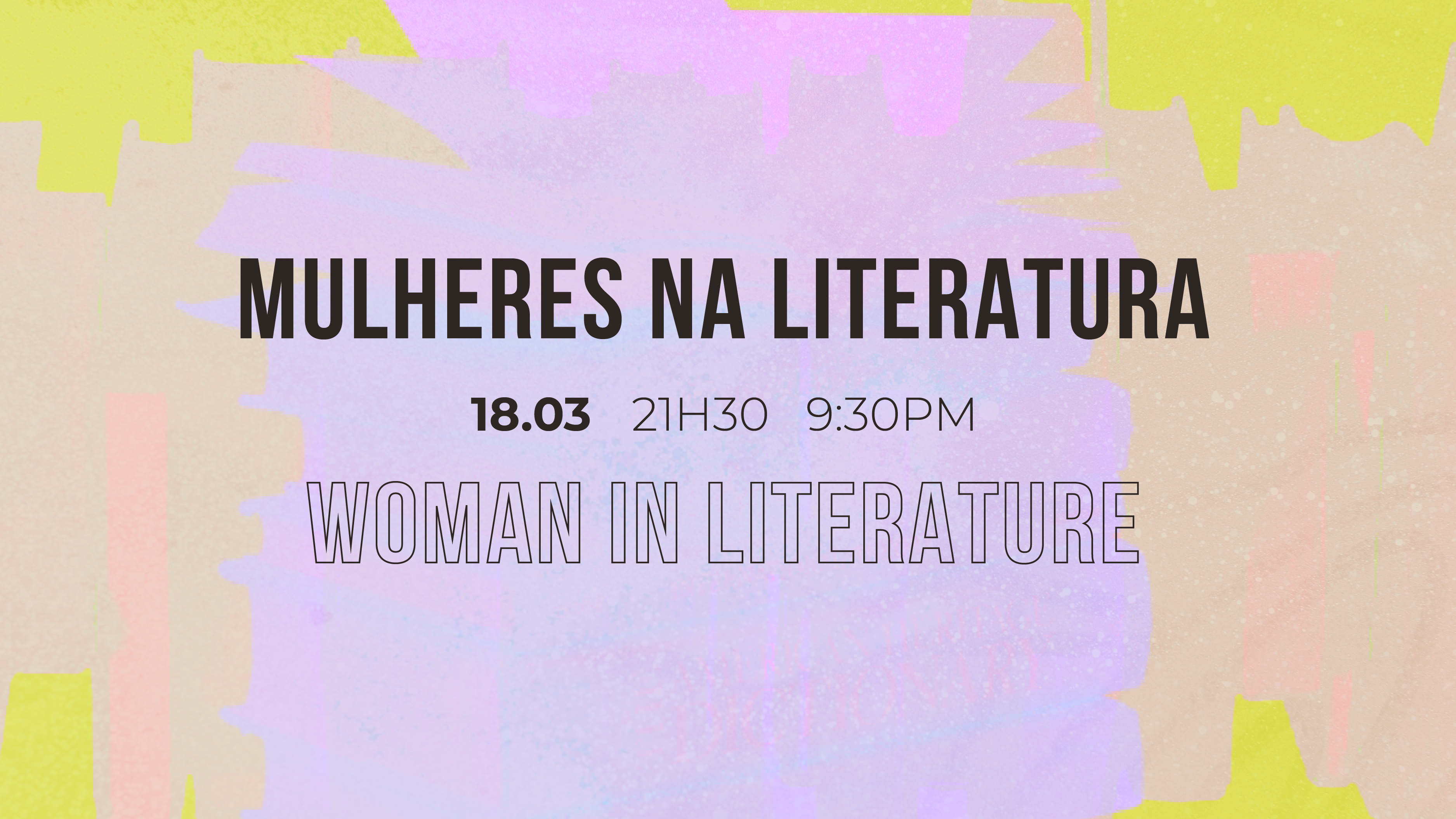 Sessão “Mulheres na Literatura”